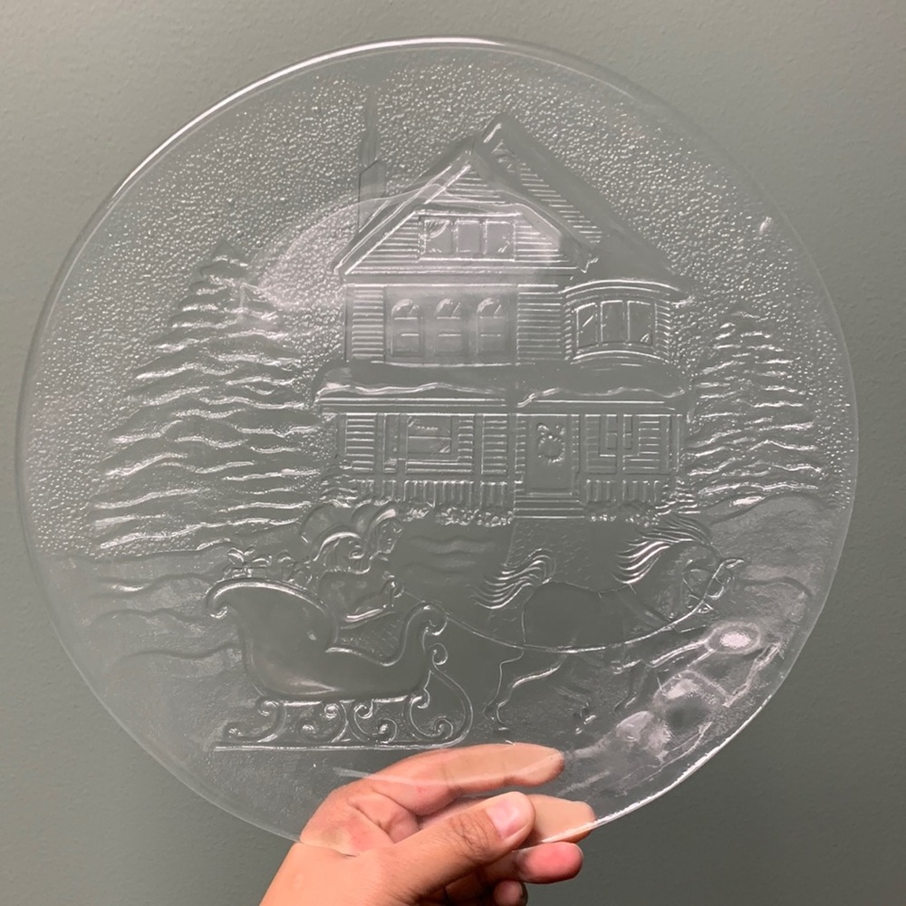 Vintage Christmas Dish